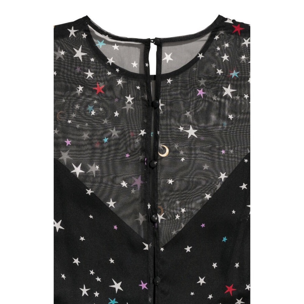 H&M multi color star print dress, sold out online! - Picture 4 of 4